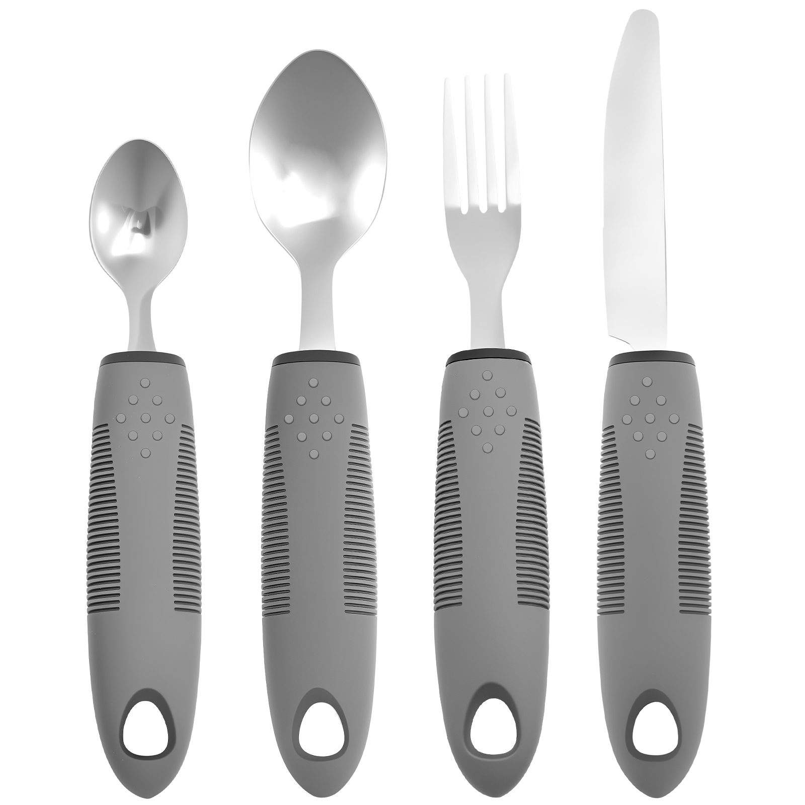Teeth Whitening Crest - 4Pcs Elderly Utensils Adaptive Built Up