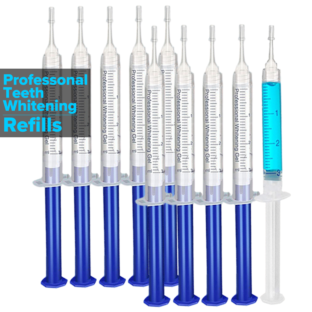 Teeth Whitening Before And After - Teeth Whitening Gel Refill Syringe Tooth