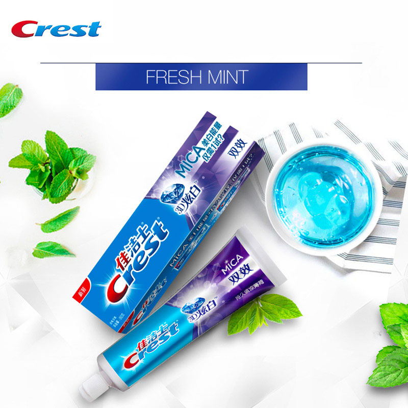 Teeth Whitening Crest - Kem Đánh Răng Crest 3D MICA