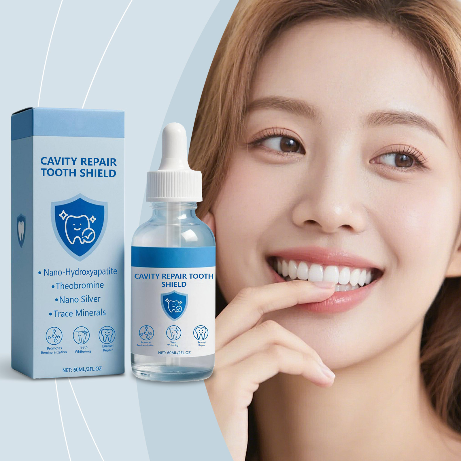Teeth Whitening And Stain Removal - 60ml Tooth Whitening Polish Teeth Cavity