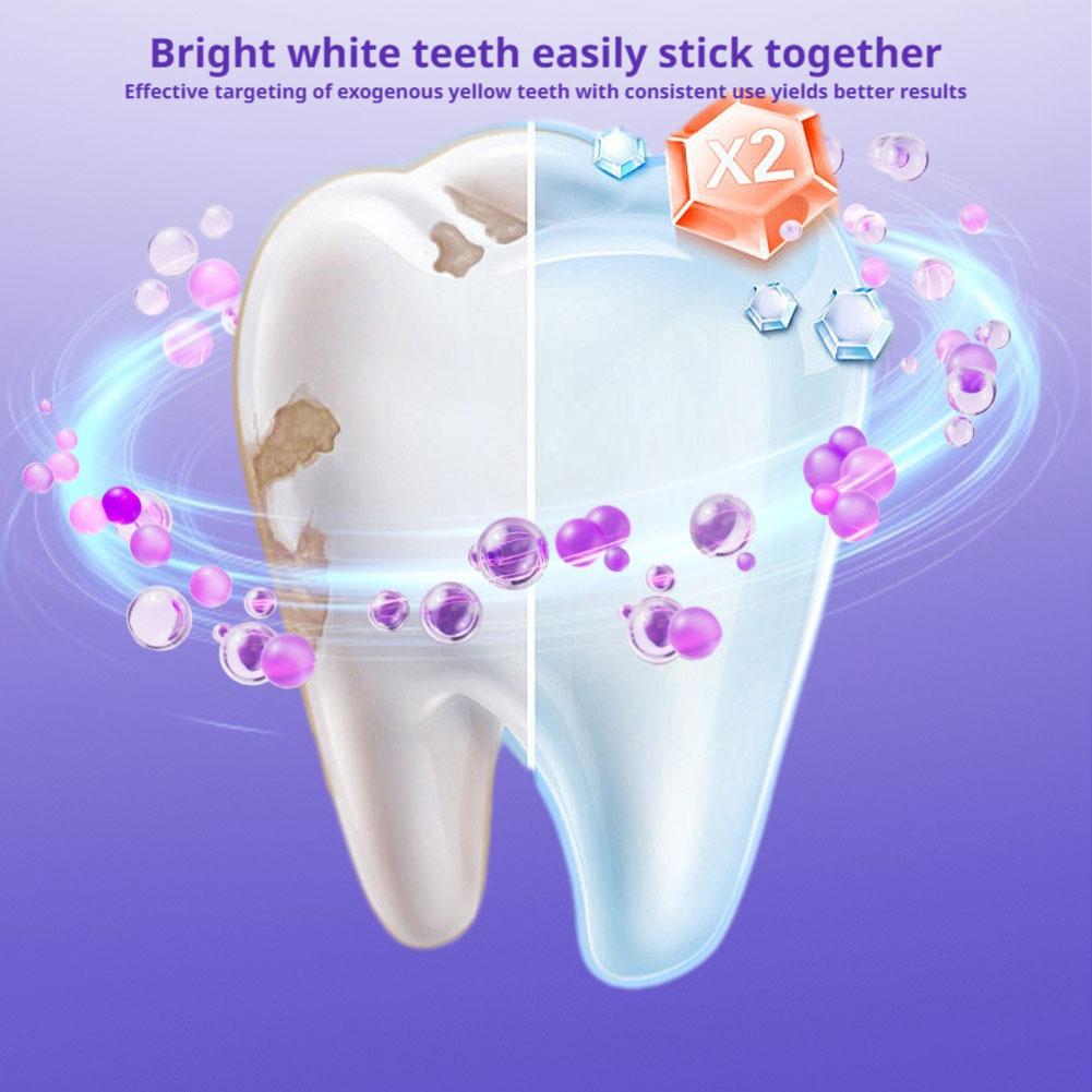 42Pairs V34 Purple Teeth White - đánh giá và giá Teeth Whitening Crest