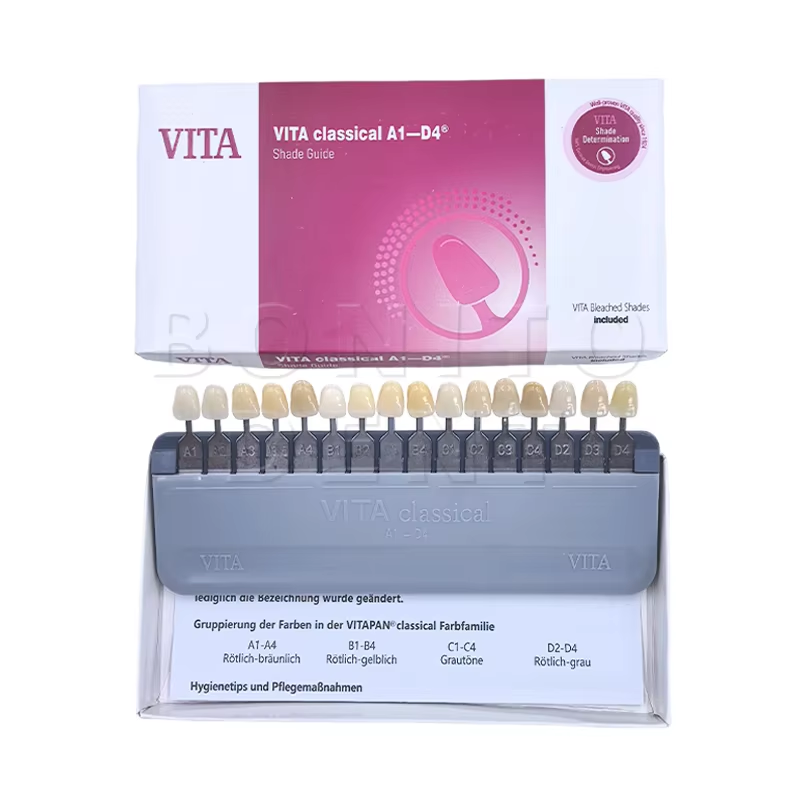 VITA 16 Colors Dental Teeth Sh - đánh giá và giá Teeth Whitening Shade Guide