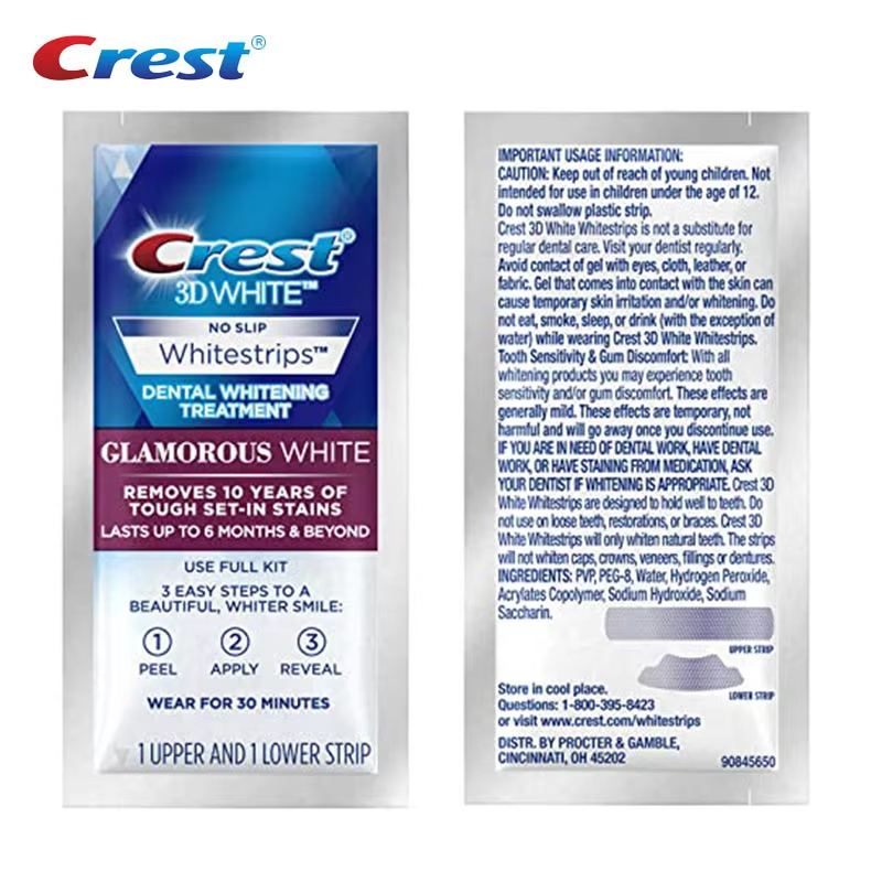 Crest 3D Whitestrips Dental Bl - đánh giá và giá Teeth Whitening Crest