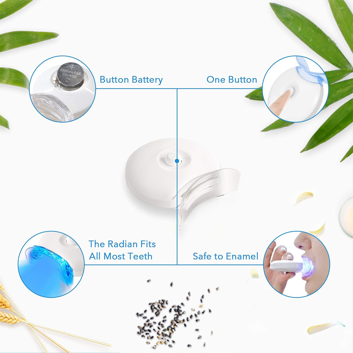 Teeth Whitening Kit - 5X LED L - đánh giá và giá Teeth Whitening Before And After