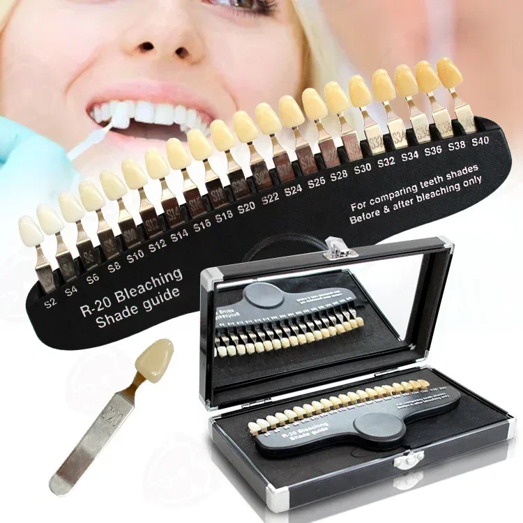 Professional Teeths Whitenings - đánh giá và giá Teeth Whitening Shade Guide