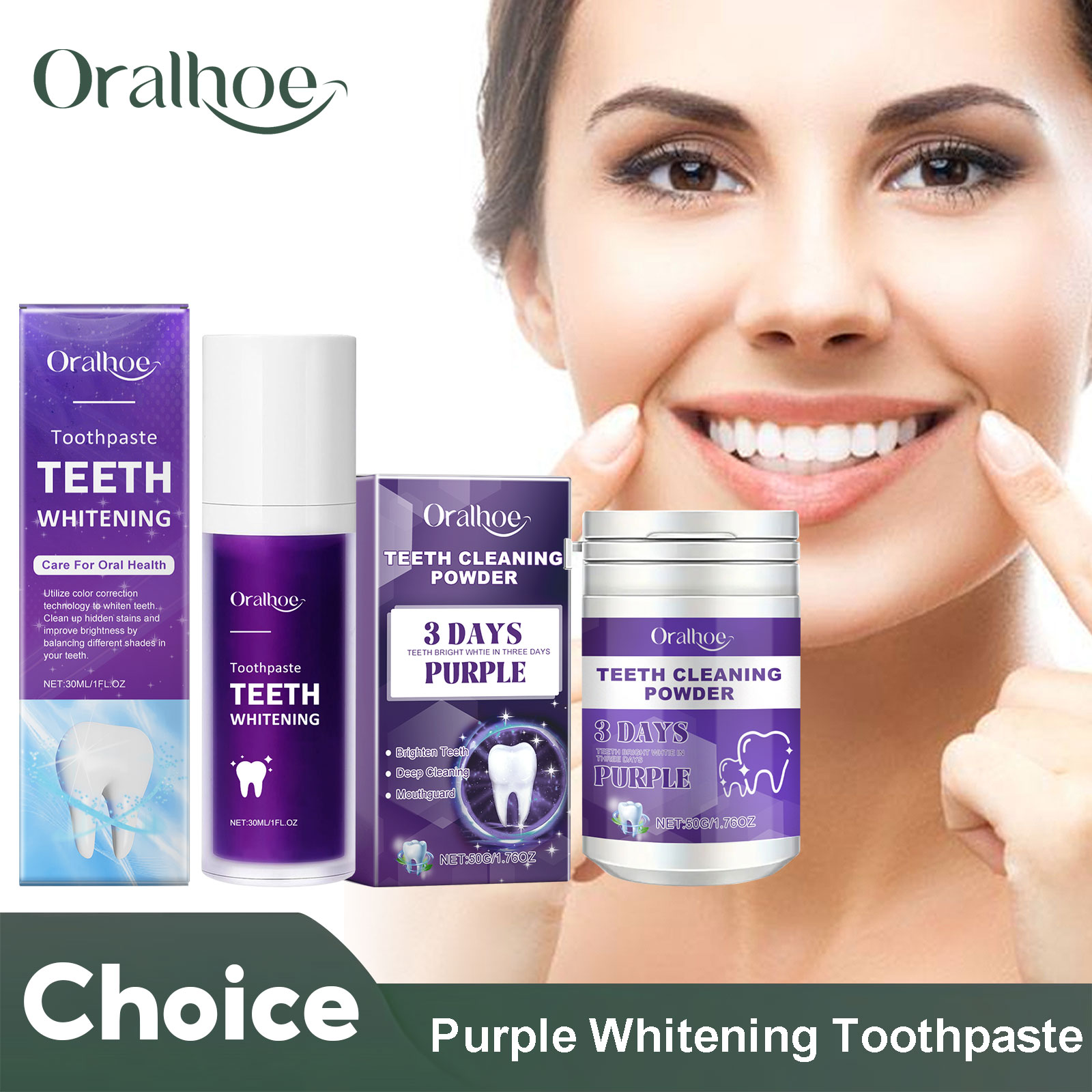 Purple Corrector Teeth Whiteni - đánh giá và giá Teeth Whitening Results
