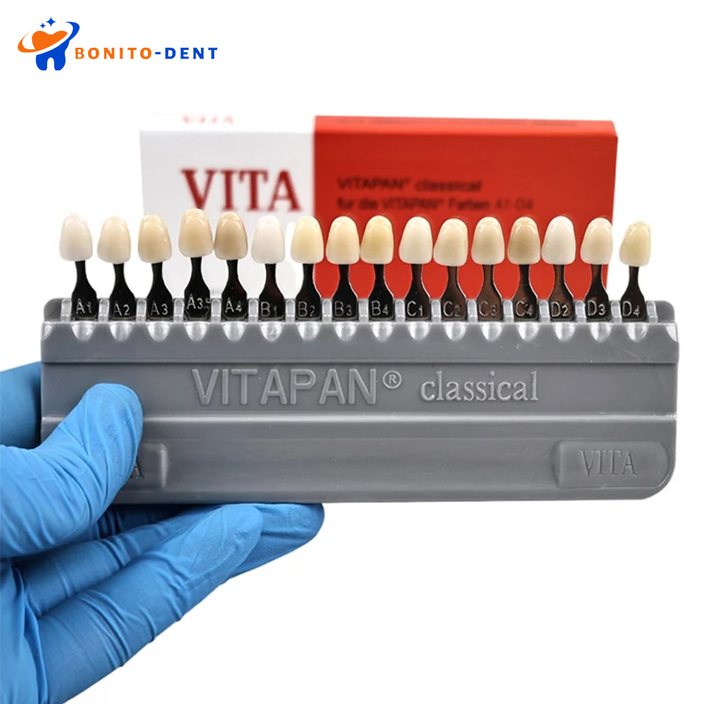 VITA 16 Colors Teeth Shade Gui - đánh giá và giá Teeth Whitening Shade Guide