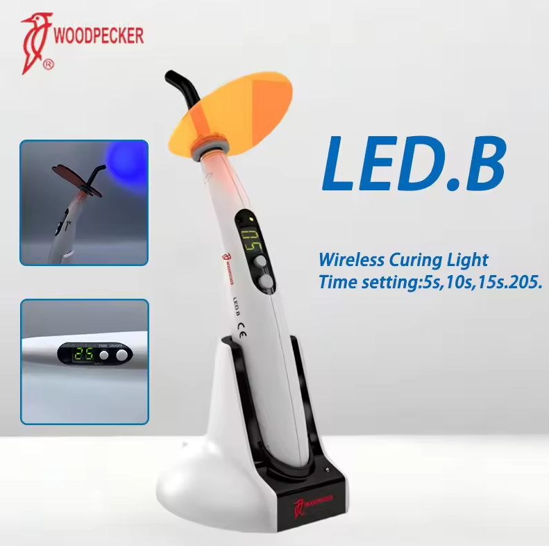 Dental Curing Light Woodpecker - đánh giá và giá Whitening Teeth Machine