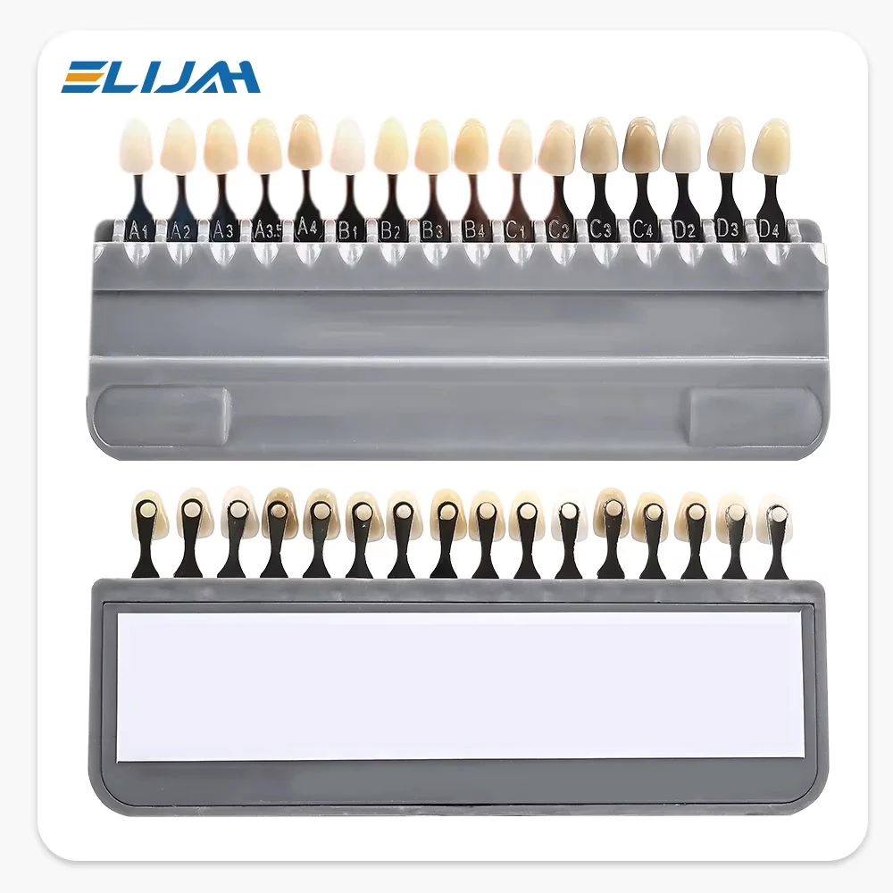 ELIJAH Master Dental Bleach Sh - đánh giá và giá Teeth Whitening Shade Guide