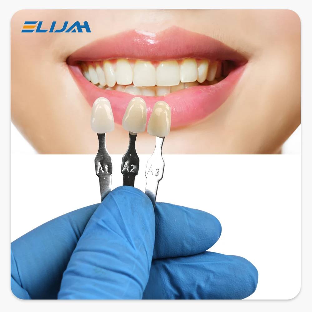 ELIJAH Master Dental Bleach Sh - đánh giá và giá Teeth Whitening Shade Guide