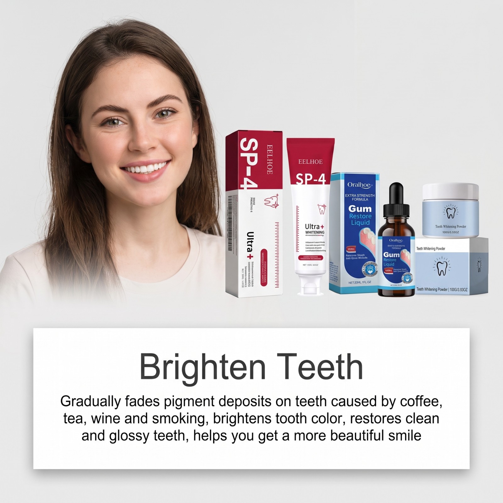 Oral Care Combo Set Whitening  - đánh giá và giá Teeth Whitening Before And After
