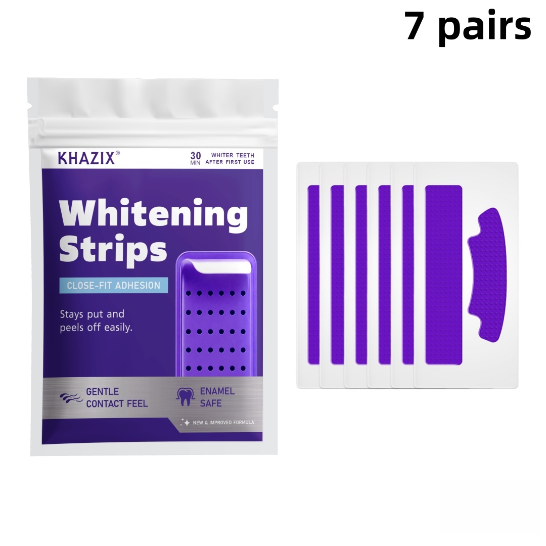 7pairs Teeth Whitening Strips  - đánh giá và giá Teeth Whitening Routine
