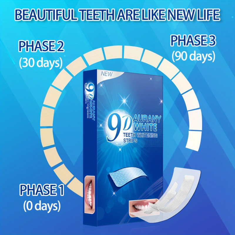 21 Pairs of 9D Aurany White Te - đánh giá và giá Teeth Whitening Before And After