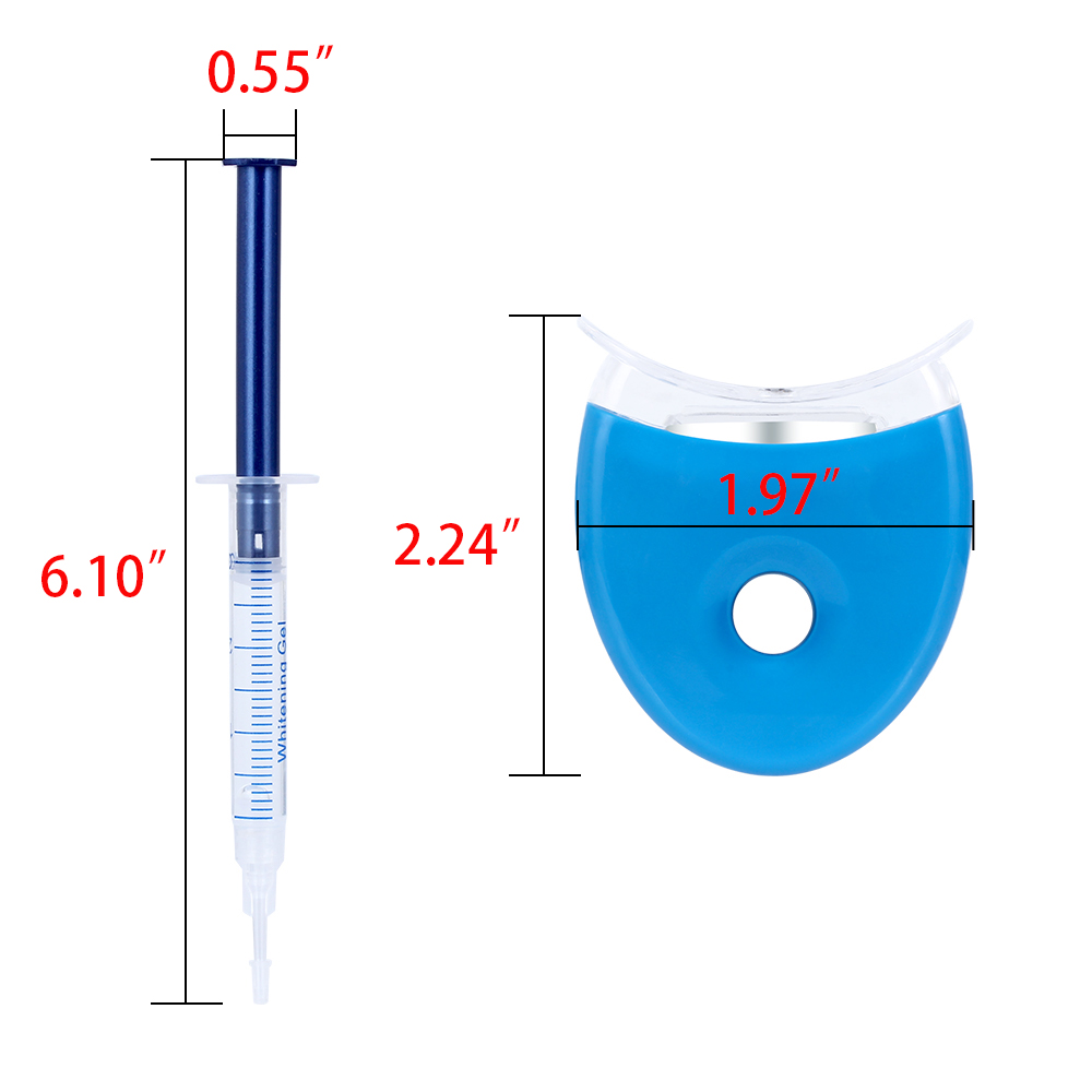 1 Bộ Làm Trắng Răng 44% Peroxi - đánh giá và giá Teeth Whitening Before And After