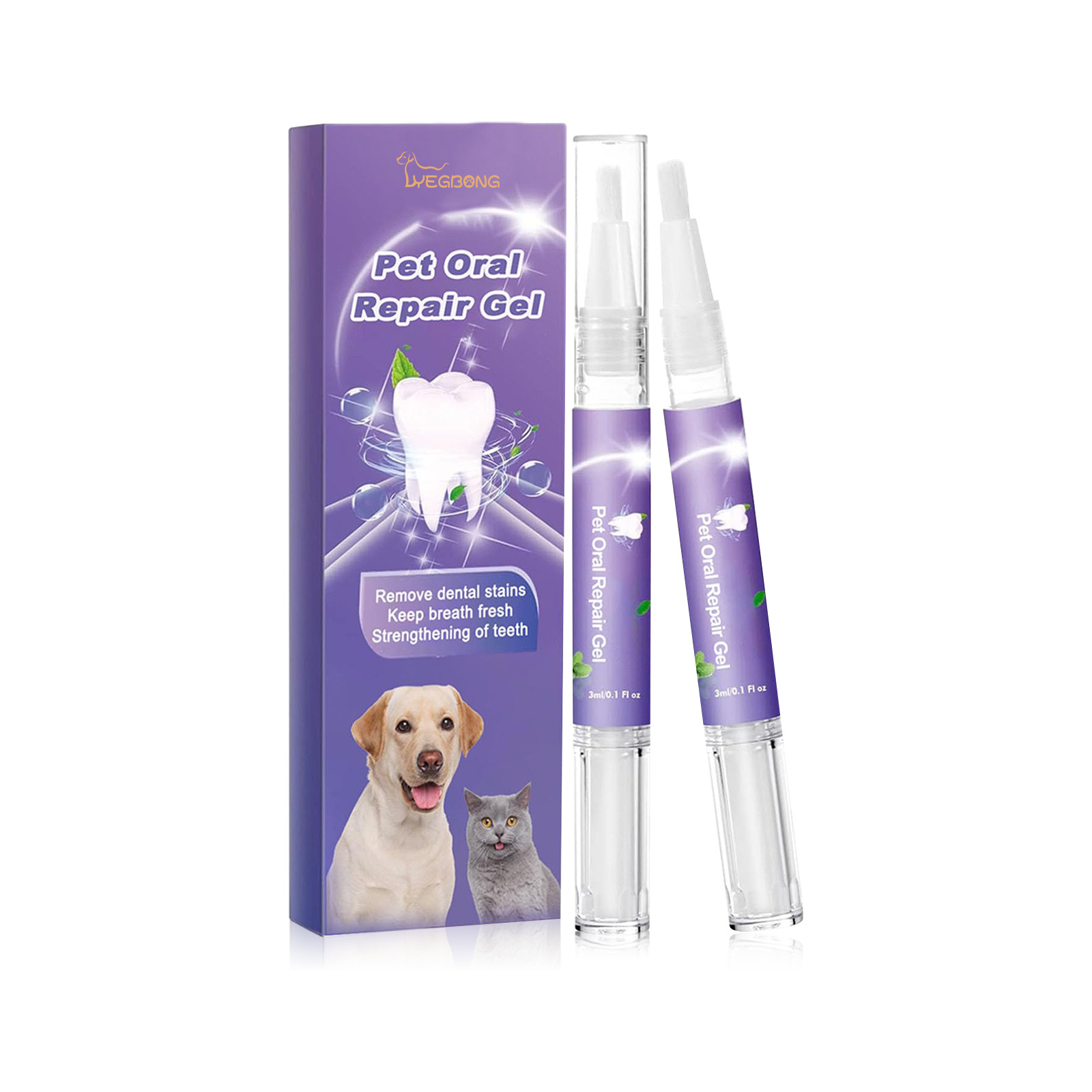 Pet Oral Repair Gel Puppy Tart - đánh giá và giá Teeth Whitening Before And After