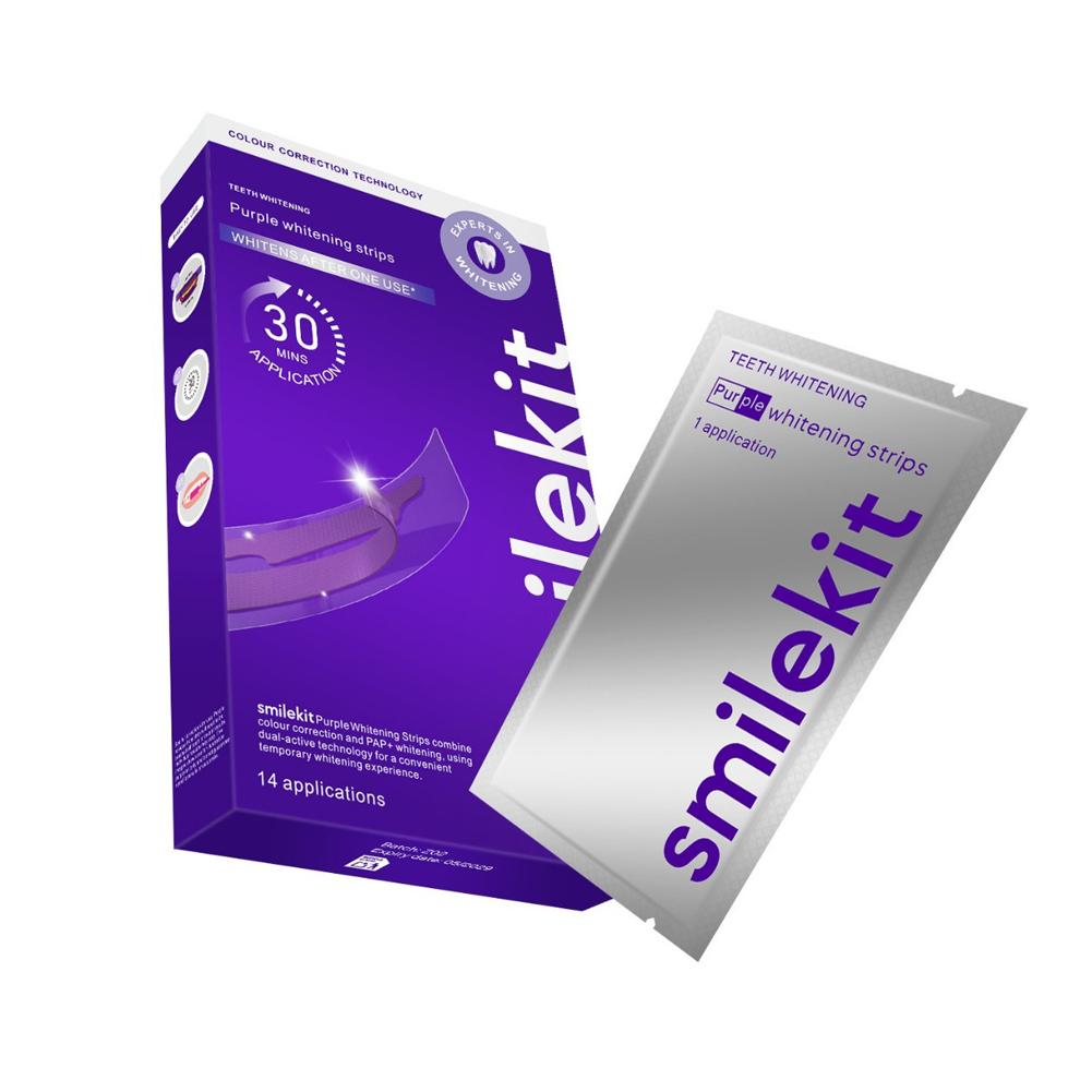 Smilekit Teeth Whitening Stri - đánh giá và giá Teeth Whitening Crest