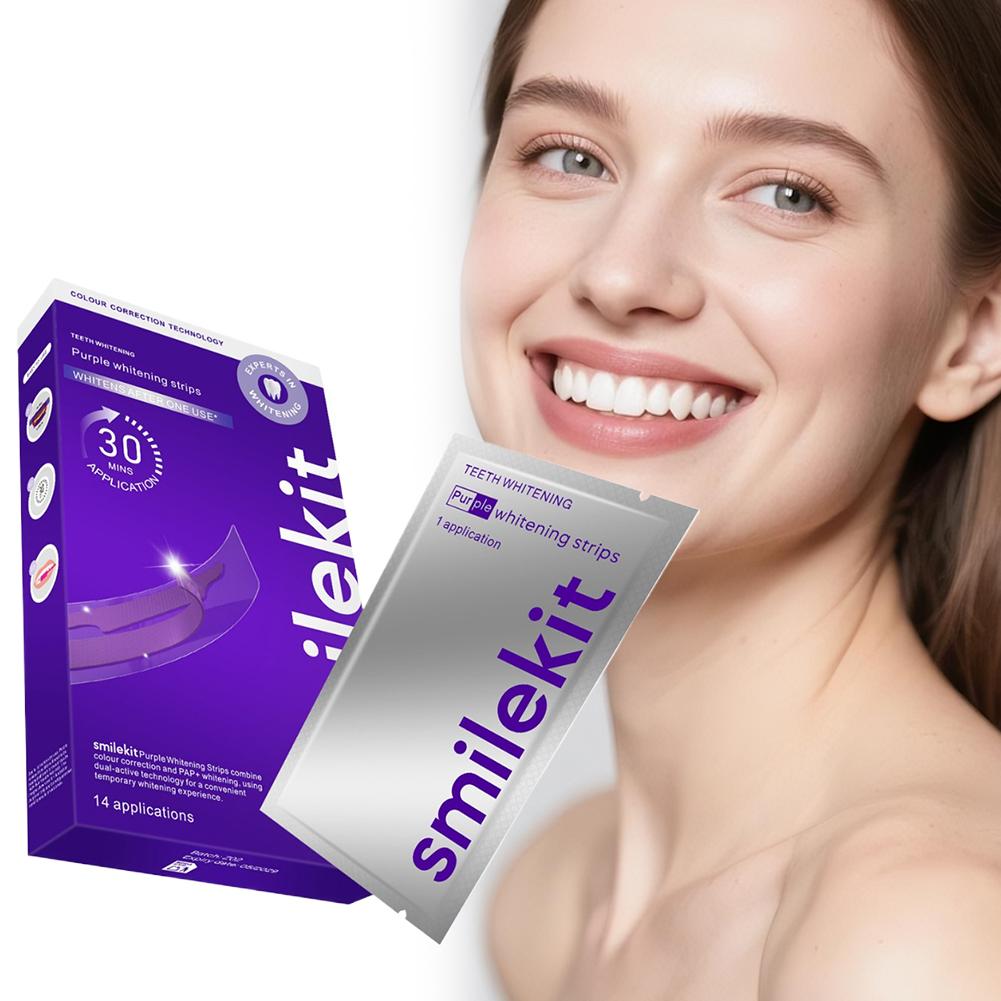 Smilekit Teeth Whitening Stri - đánh giá và giá Teeth Whitening Crest
