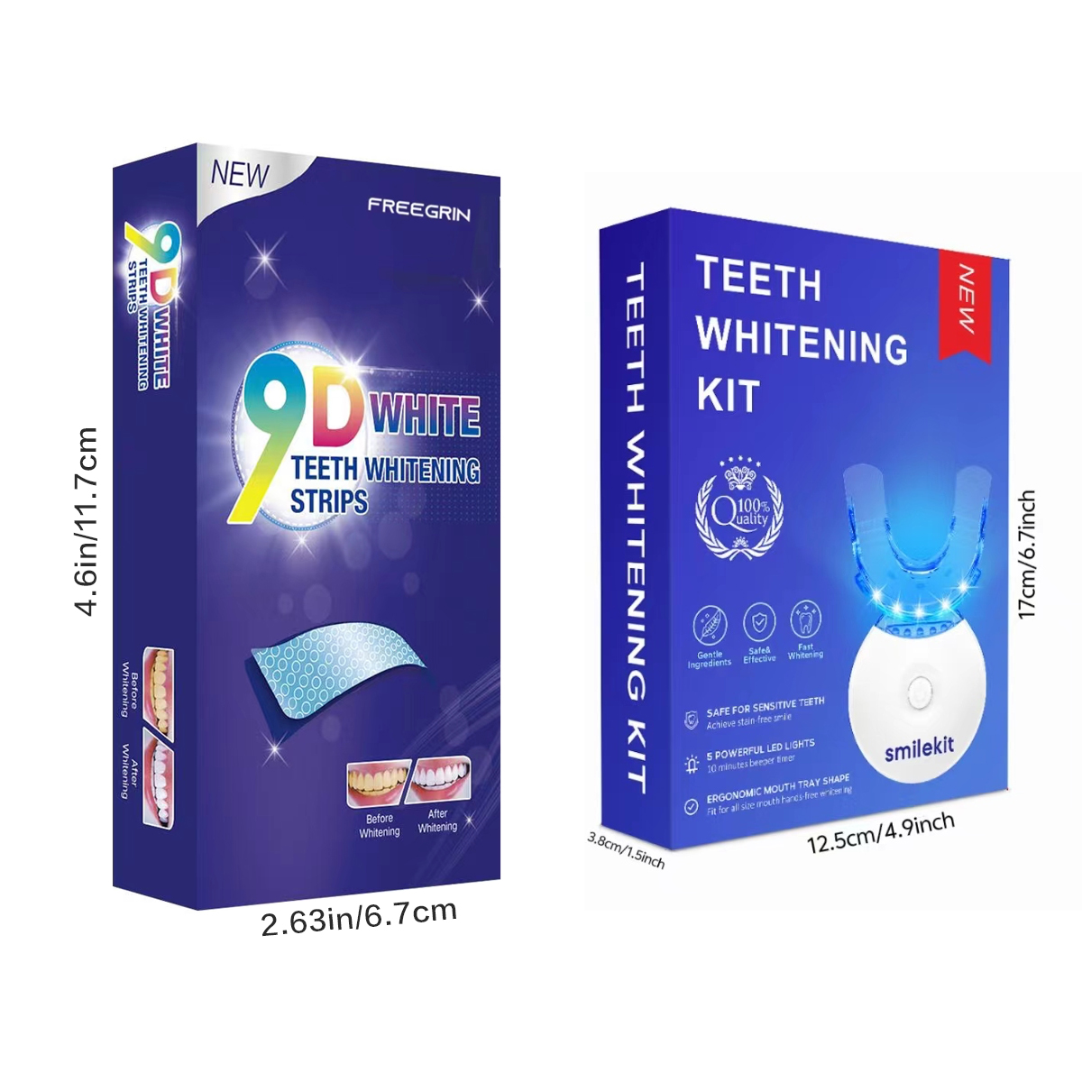 Teeth Whitening Kit - 5X LED L - đánh giá và giá Teeth Whitening Before And After