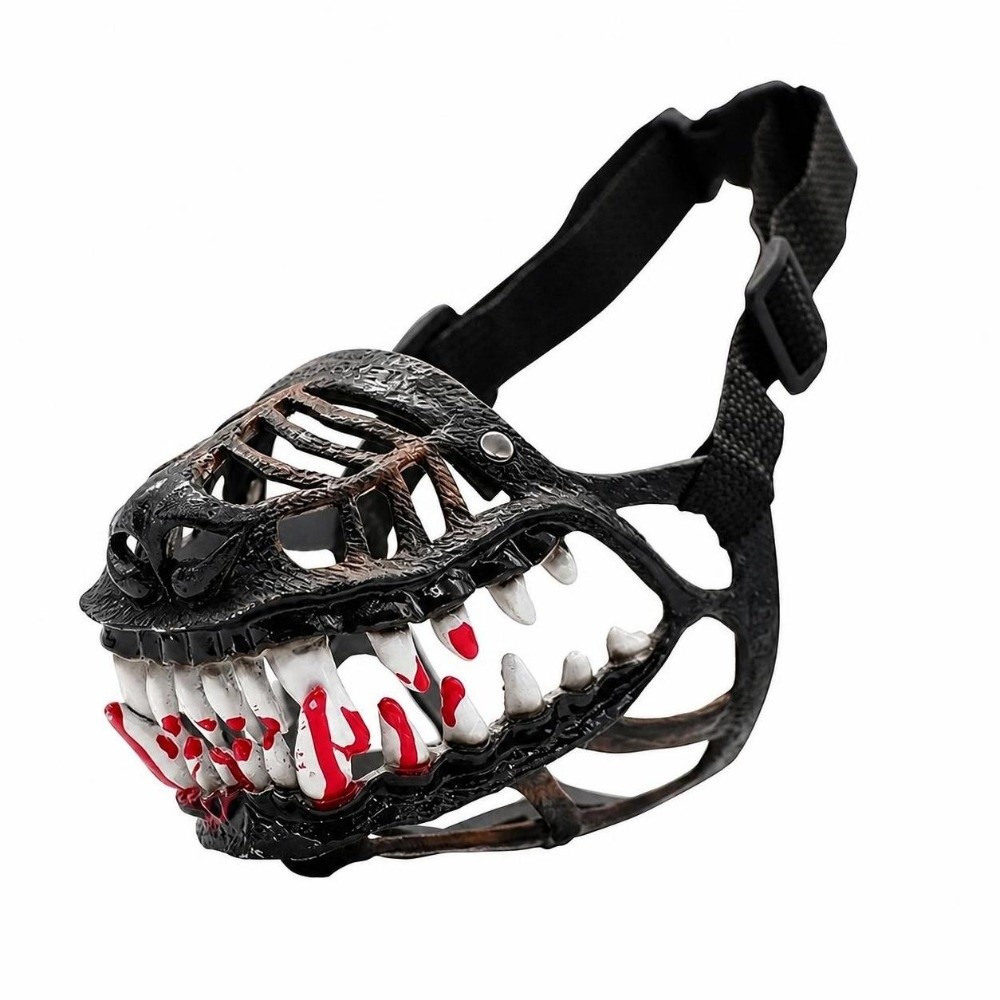 Spooky Latex Scary Dog Muzzle  - đánh giá và giá Teeth Whitening Mask
