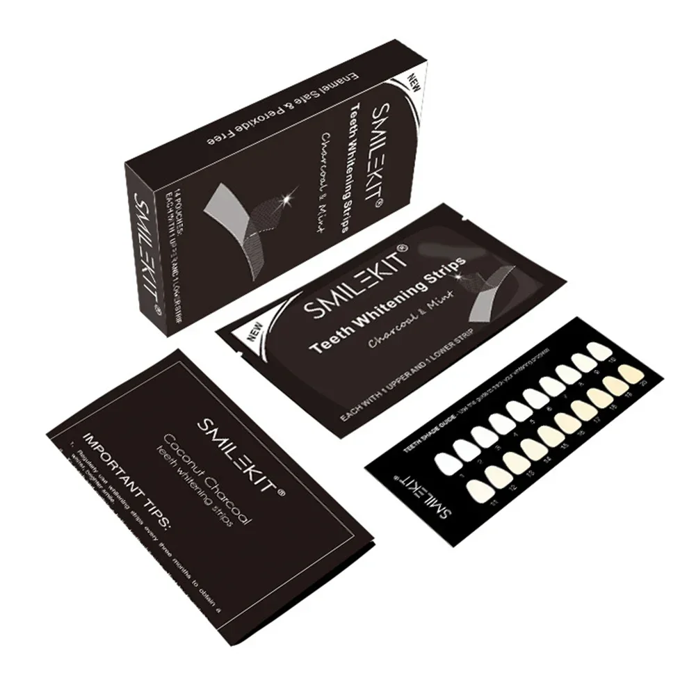 28/14Pcs New PAP+ Charcoal Gel - đánh giá và giá Teeth Whitening Crest