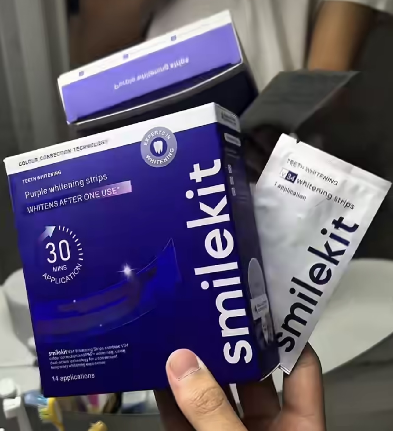 7/14 Pairs Teeth Patch Set Smi - đánh giá và giá Teeth Whitening Crest