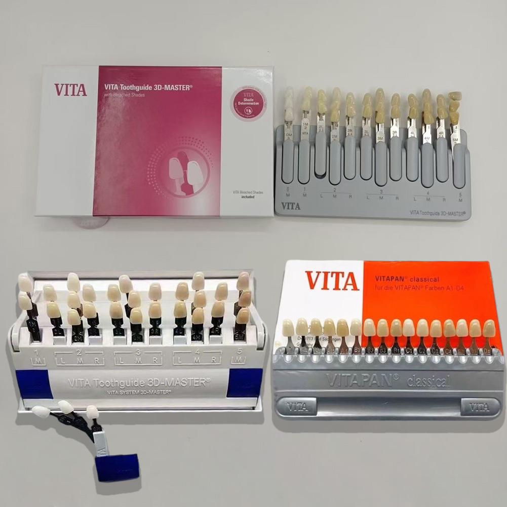 4 Models VITA Toothguide Denta - đánh giá và giá Teeth Whitening Shade Guide