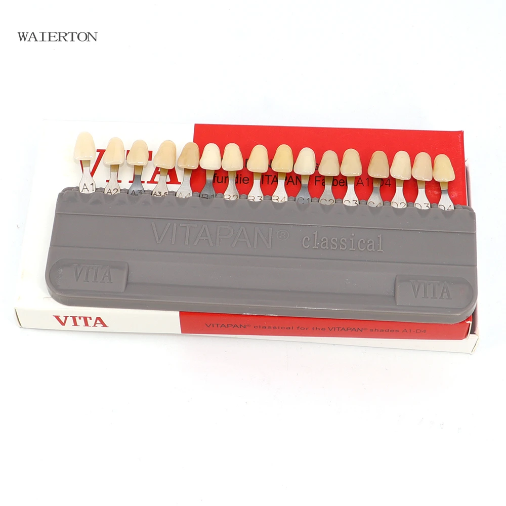16 Colors Teeth Whitening Porc - đánh giá và giá Teeth Whitening Shade Guide