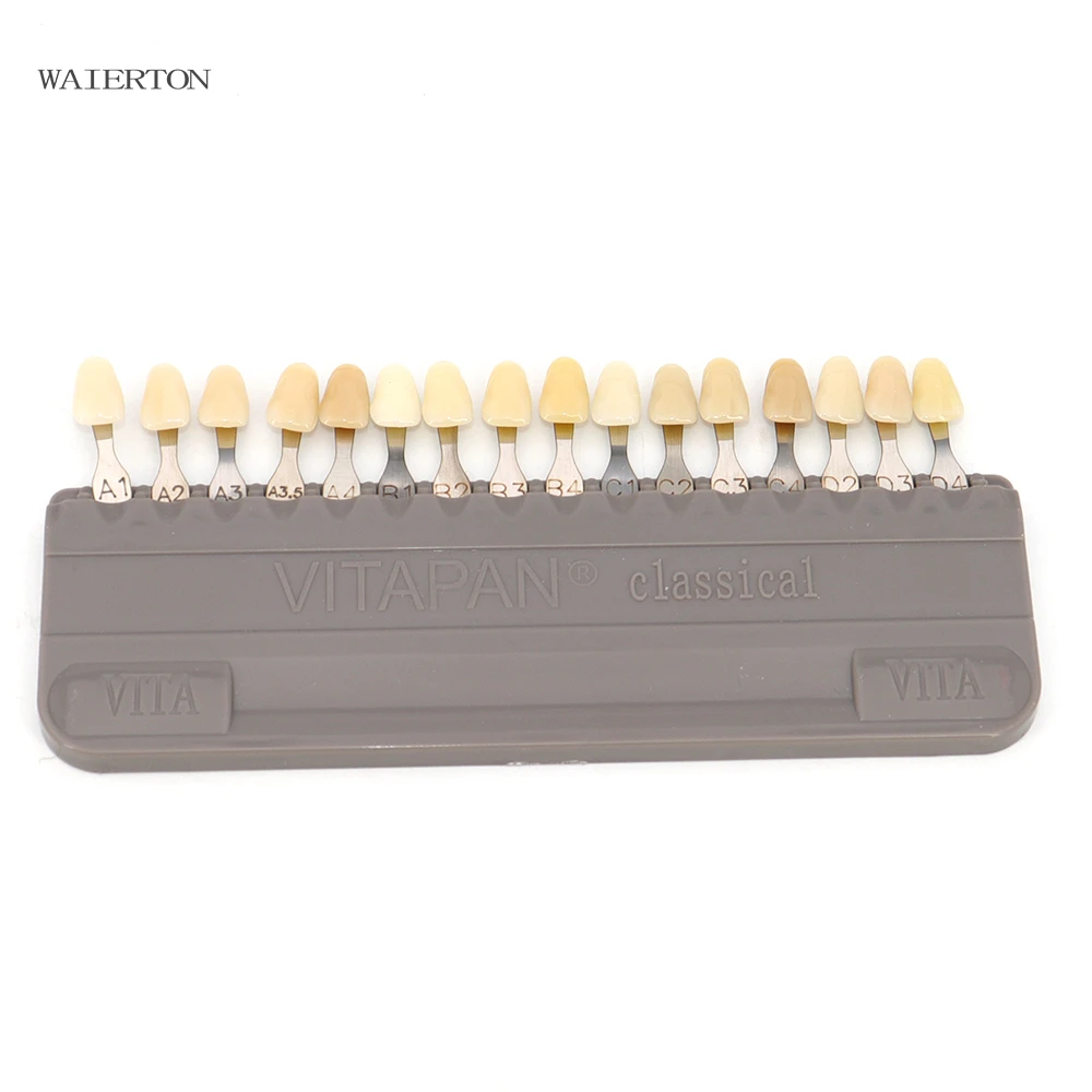 16 Colors Teeth Whitening Porc - đánh giá và giá Teeth Whitening Shade Guide