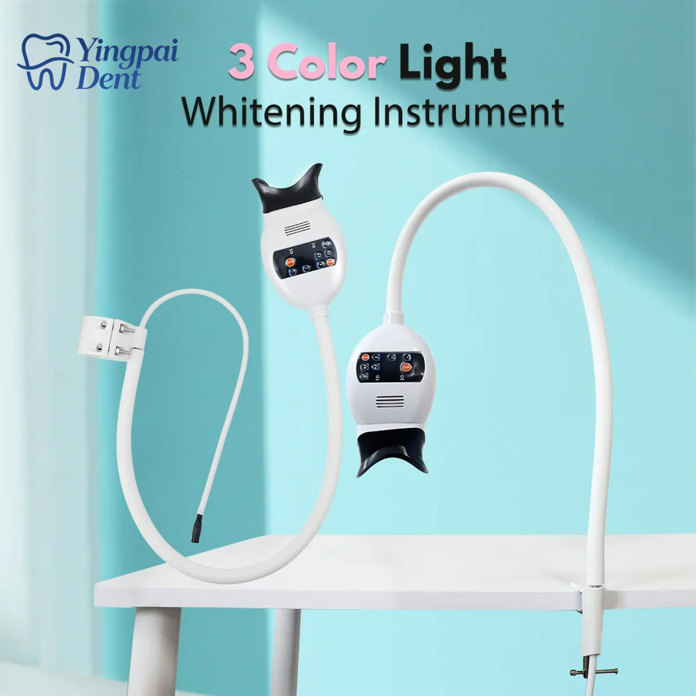 Adjustable 3 Colors LED Teeth  - đánh giá và giá Whitening Teeth Machine