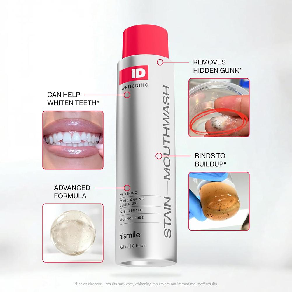 Hismile iD Alcohol Free Mouthw - đánh giá và giá Teeth Whitening And Stain Removal