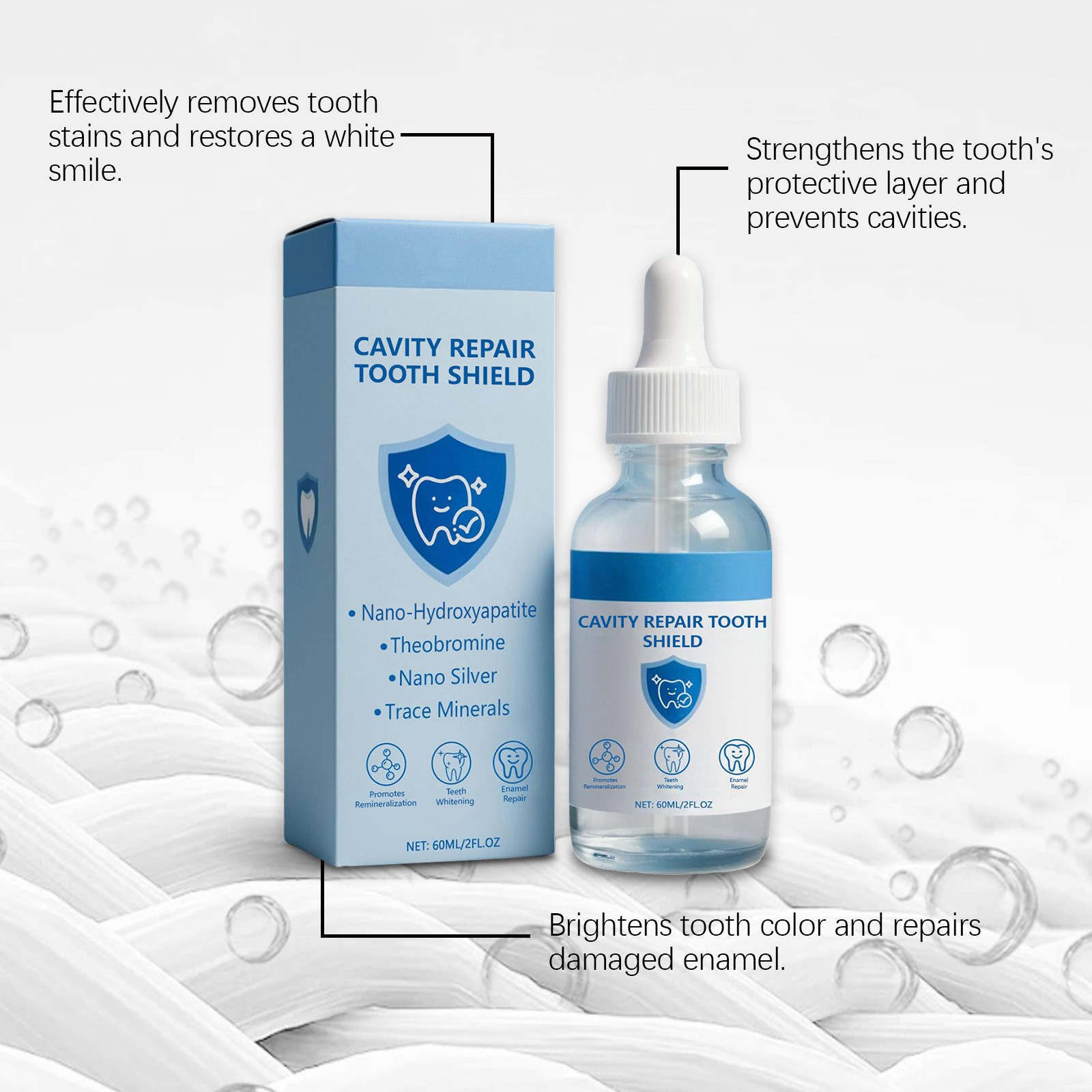 60ml Tooth Whitening Polish Te - đánh giá và giá Teeth Whitening And Stain Removal