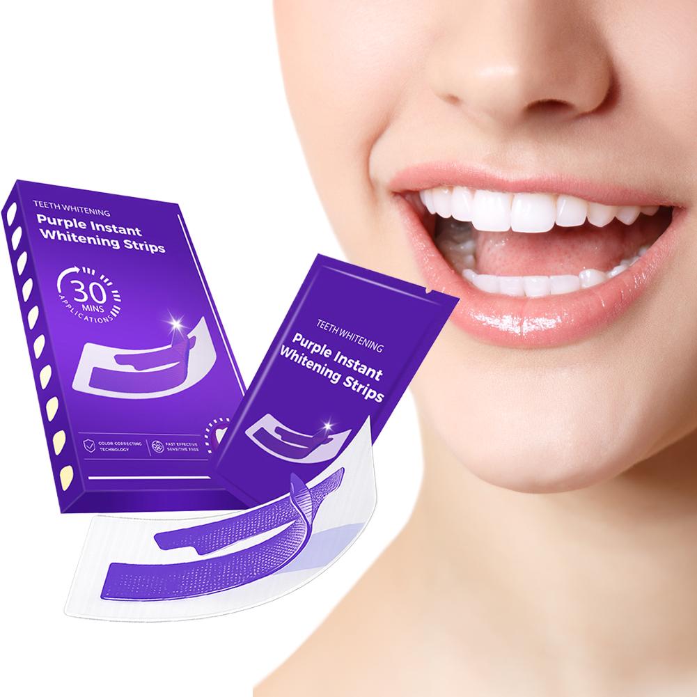 42Pairs Purple Teeth Whitening - đánh giá và giá Teeth Whitening Crest