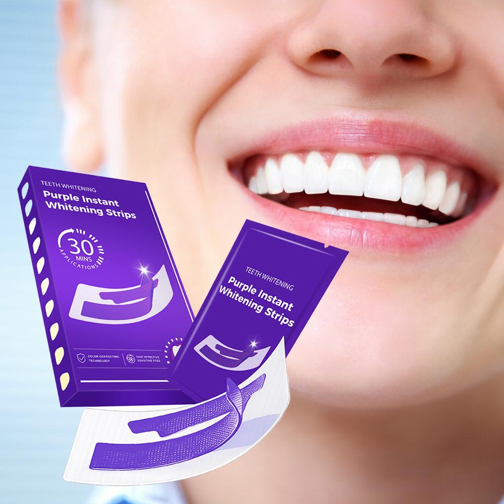 42Pairs Purple Teeth Whitening - đánh giá và giá Teeth Whitening Crest