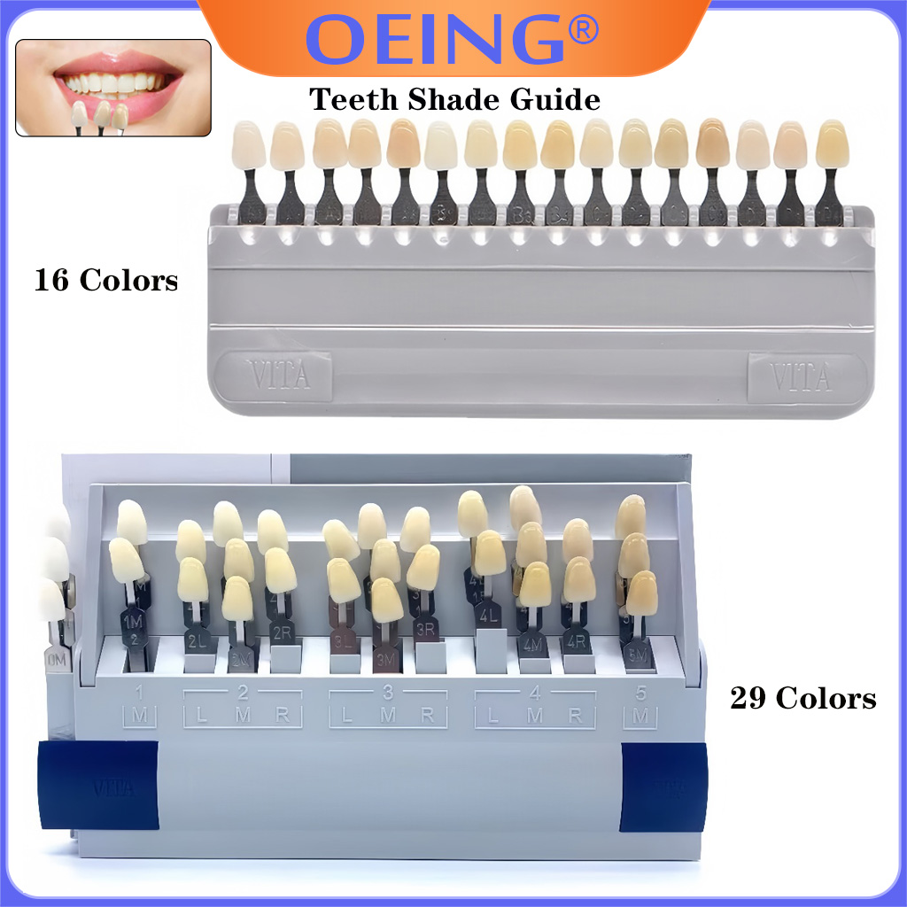 29/16 Colors Teeth Shade Guide - đánh giá và giá Teeth Whitening Shade Guide