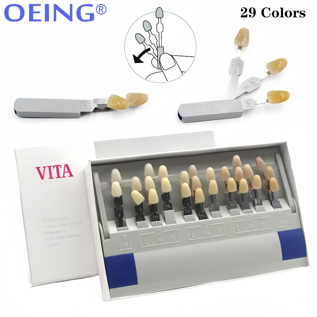 29/16 Colors Teeth Shade Guide - đánh giá và giá Teeth Whitening Shade Guide