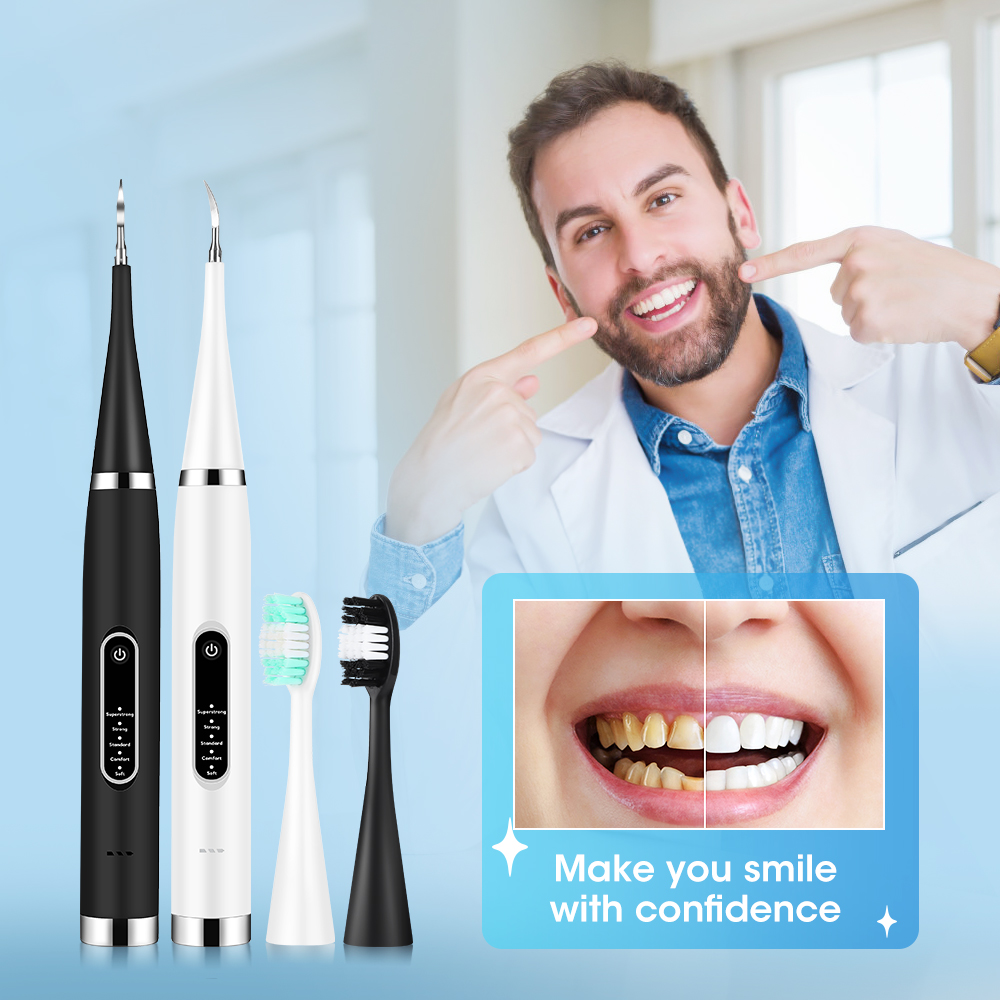 Electric Teeth Cleaner Sonic D - đánh giá và giá Teeth Whitening And Stain Removal