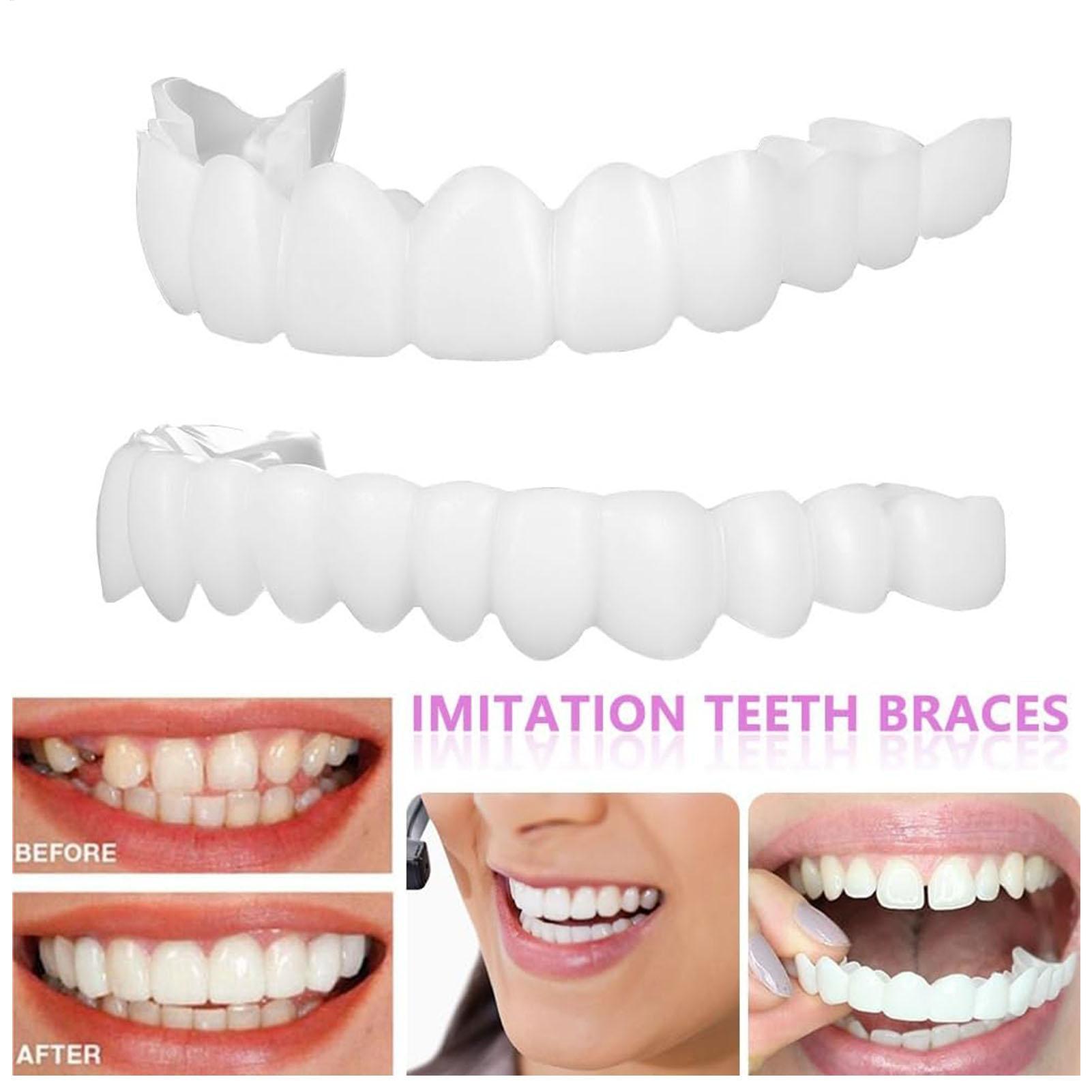 2pcs Men Women Temporary Teeth - đánh giá và giá Teeth Whitening Mask