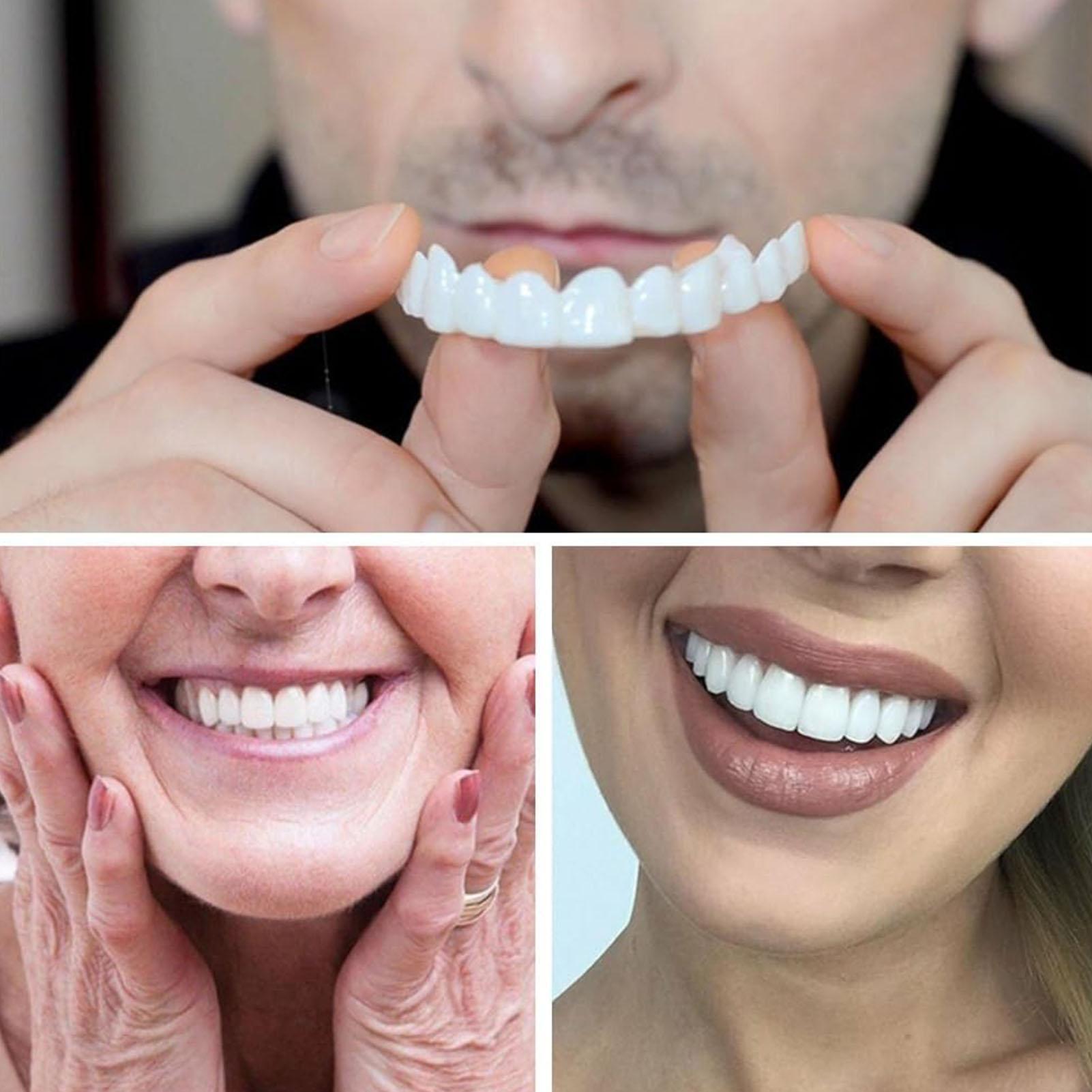 2pcs Men Women Temporary Teeth - đánh giá và giá Teeth Whitening Mask