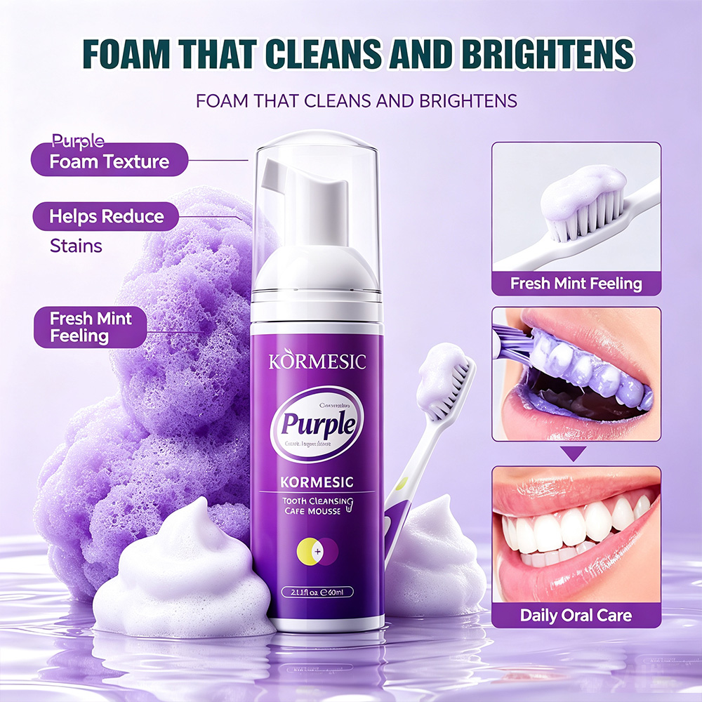 Purple Whitening Tooth Mousse  - đánh giá và giá Teeth Whitening Crest