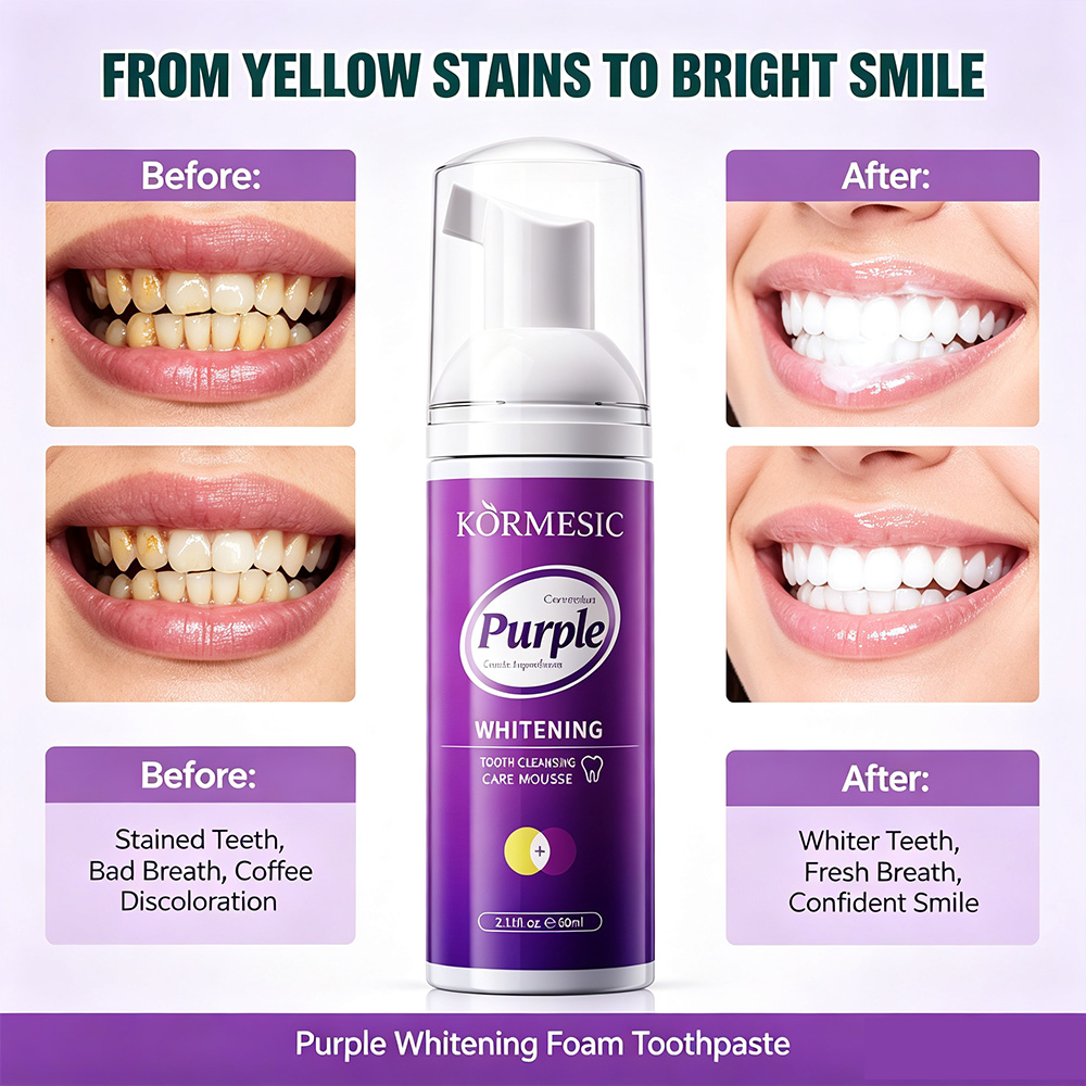 Purple Whitening Tooth Mousse  - đánh giá và giá Teeth Whitening Crest