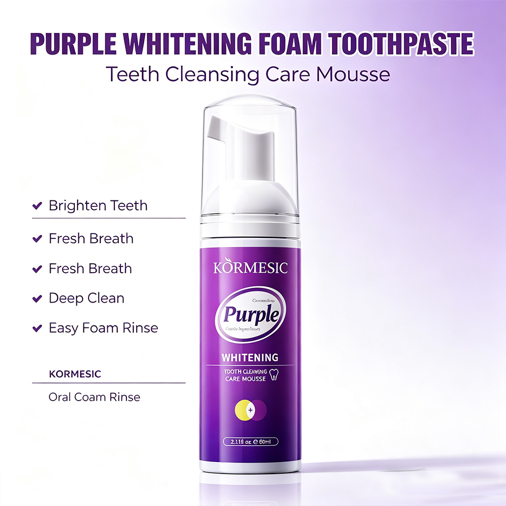 Purple Whitening Tooth Mousse  - đánh giá và giá Teeth Whitening Crest