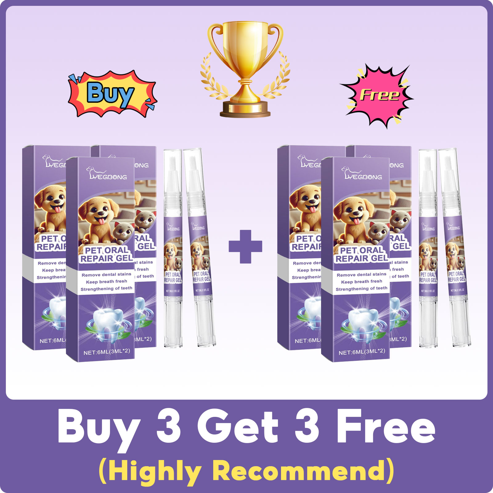 12pcs Pet Toothbrush Pen Denta - đánh giá và giá Teeth Whitening Gel Pen