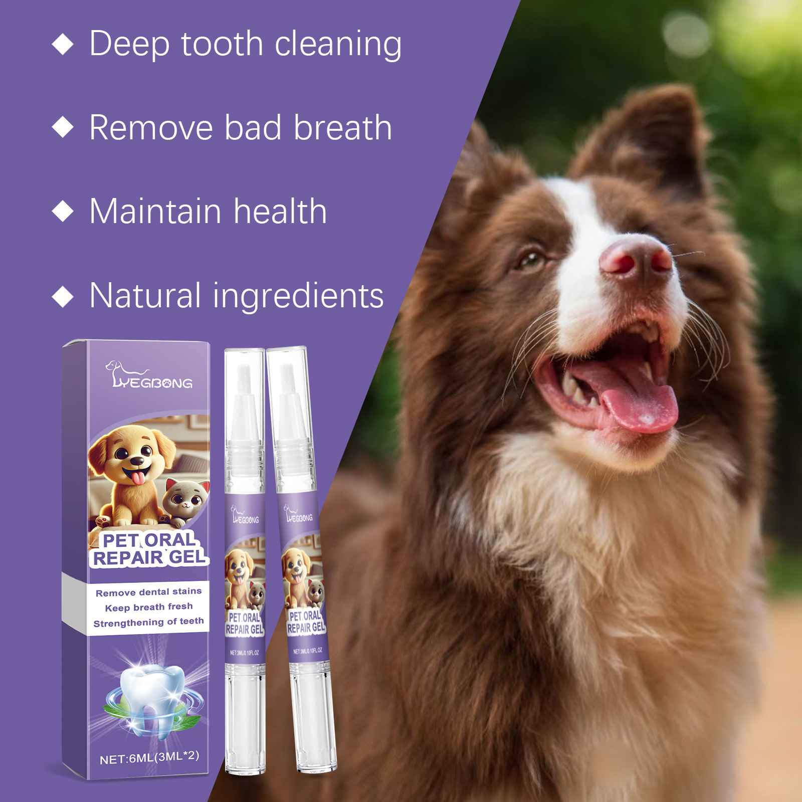 12pcs Pet Toothbrush Pen Denta - đánh giá và giá Teeth Whitening Gel Pen