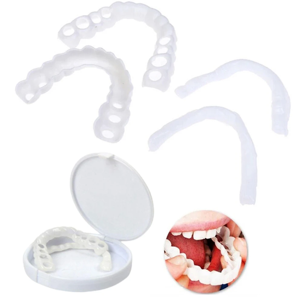 2 Pairs Dentures Teeth Denture - đánh giá và giá Teeth Whitening Mask
