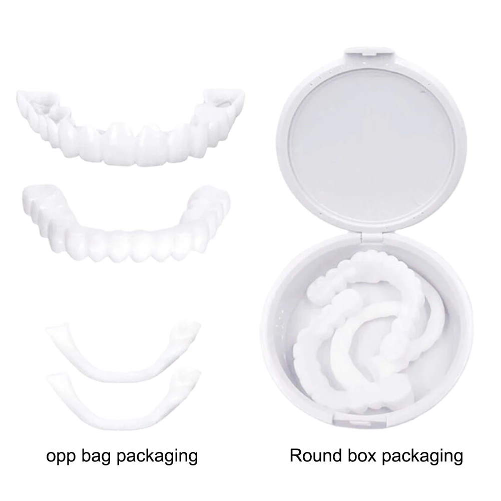 2 Pairs Dentures Teeth Denture - đánh giá và giá Teeth Whitening Mask