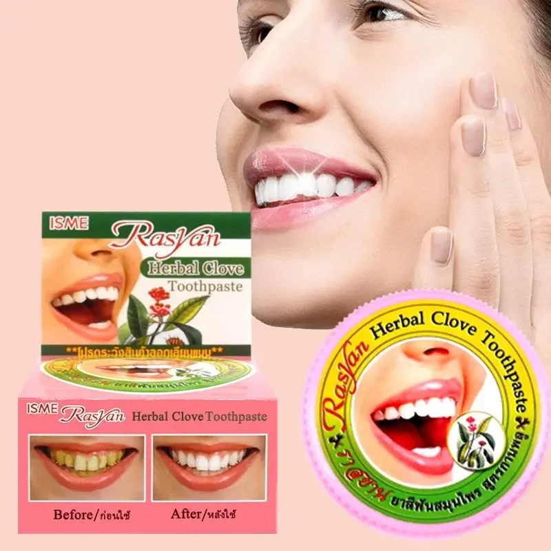 Thai Clove/coconut Tooth Powde - đánh giá và giá Teeth Whitening Results